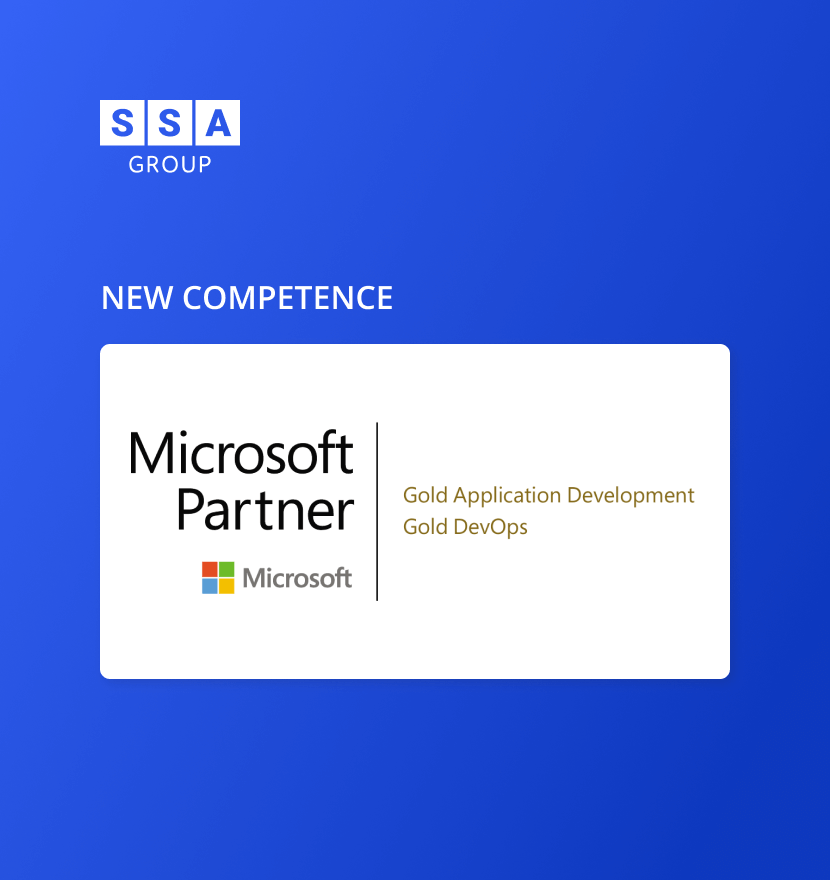 SSA Group obtained Microsoft Gold DevOps competency